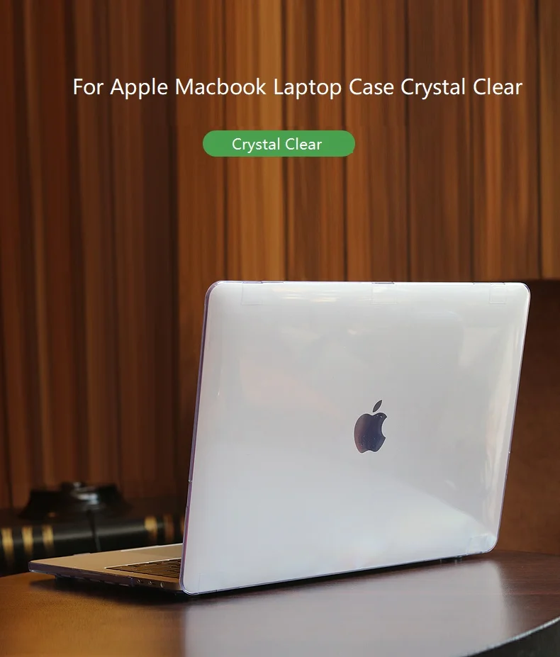 

New Crystal Laptop Hard Case For New Apple Macbook Air 11 13 Pro Retina 11 12 13 15 with Touch Bar & ID A2159 A1989 A1932 A1990