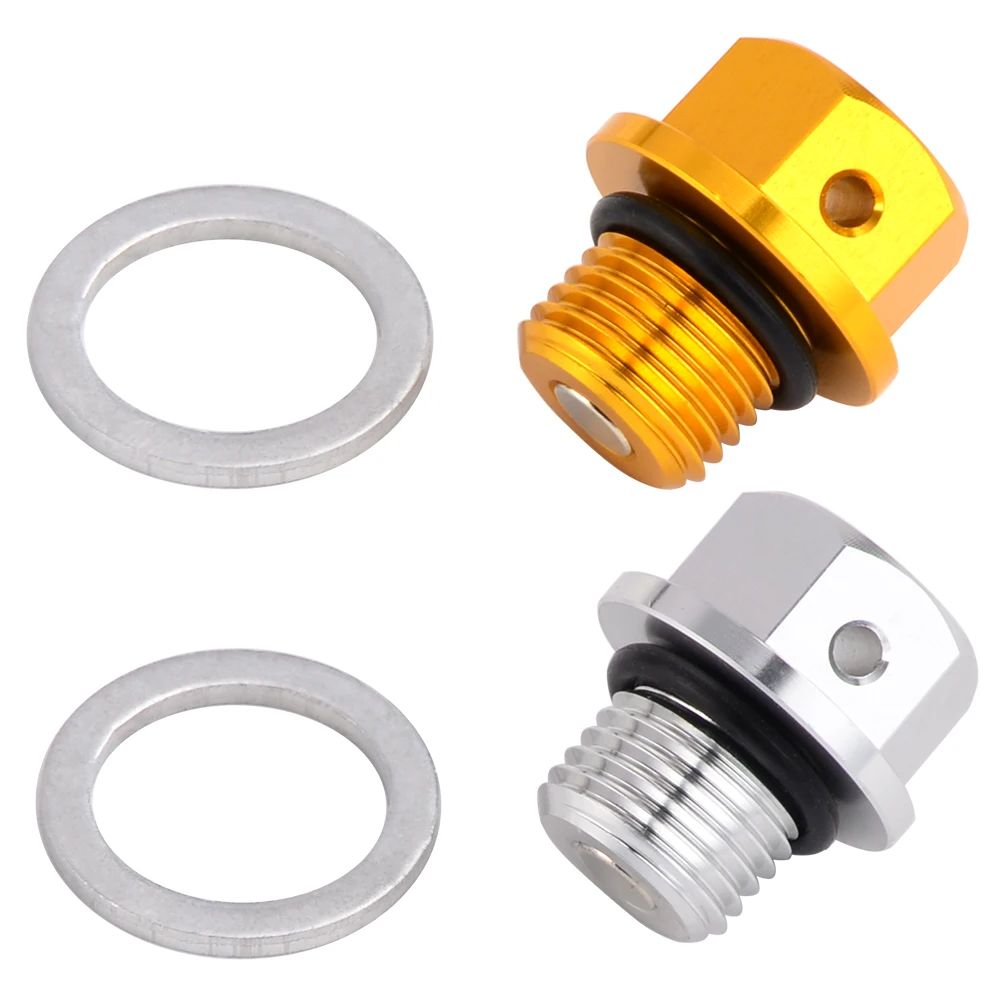 

Magnetic Oil Drain Plug Bolt For Suzuki RM80 RM125 RM250 RMX250 RMZ250 DRZ70 DRZ100 DRZ400S/E/SM SV650 V STROM 650