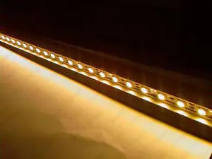 50 X 72 LED Strip Grill Light BAR W V Groove Hard Rigid FOR Showcase 12V SMD5050