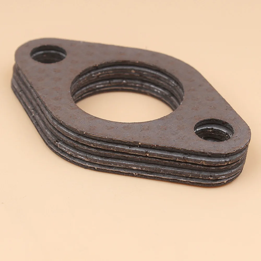5Pcs/lot Muffler Gasket Fit Honda GX270 GX390 GX340 GX240 188F 190F 5.5KW 6.5KW Small Gasoline Engine Motor Petrol Generator