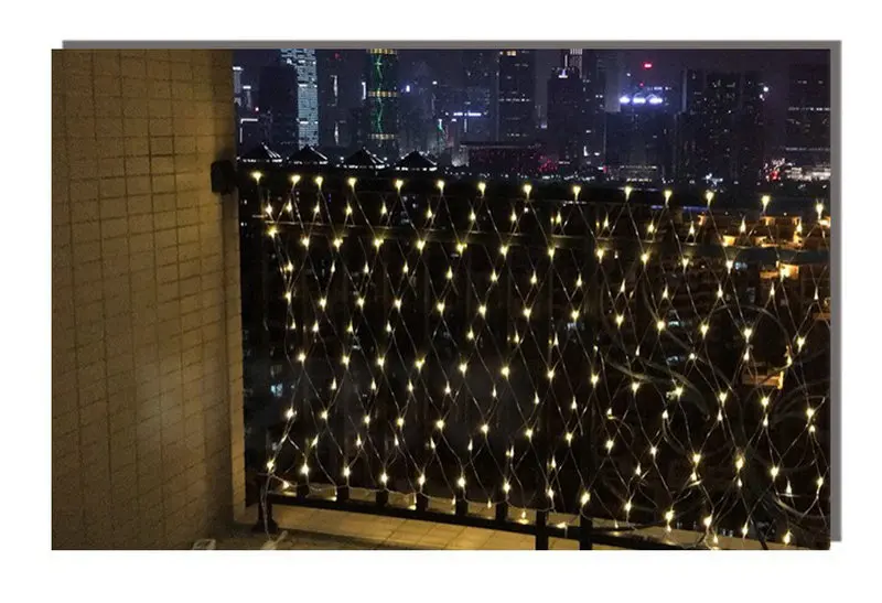 

2M*3M 200LEDs Curtain Net Lights LED web light mesh fairy lights Christmas/ Xmas/Wedding party tree decoration-4 colors optional