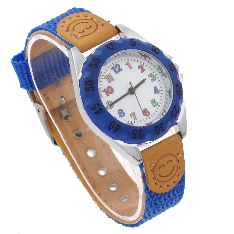 Bambini Bambini Orologi Casual Sveglio di Modo Gli Studenti Della Vigilanza di Vita Impermeabile DELL\'UNITÀ di elaborazione Della Cinghia di Cuoio