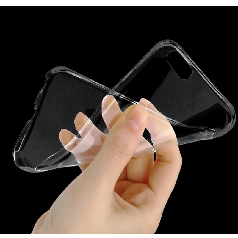 

For mobile phone Case soft Clear Back Protective Cover Case 7 Plus