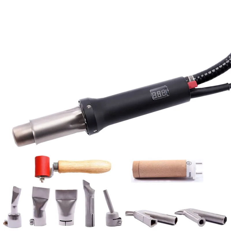 

110V/220V 1600w With digital display plastic hot air welding torch blower can be separated