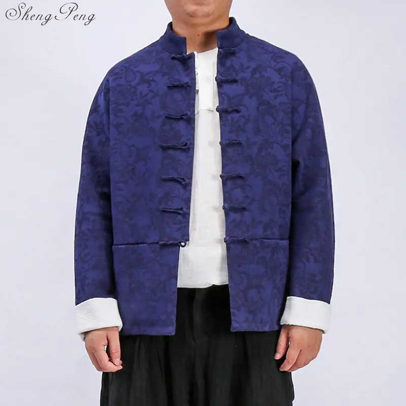 

Traditional chinese clothing for men chinese jacket oriental mens clothing shanghai tang chinese clothing store Q584