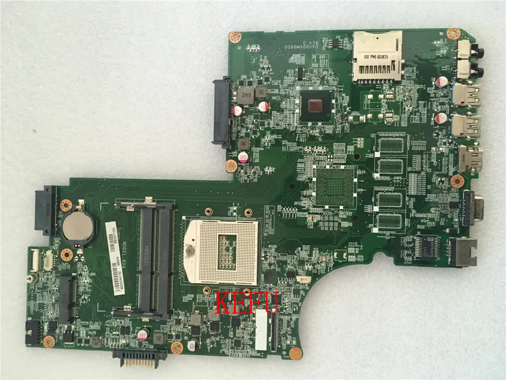 

KEFU for DA0BD6MB8D0 A000244130 MainBoard For Toshiba Satellite S75 S75T Laptop motherboard HM86 HD4000 DDR3 Tested