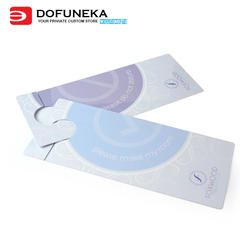 PVC 0.76mm thickness do not disturb hotel door hangers do not disturb signs for hotel