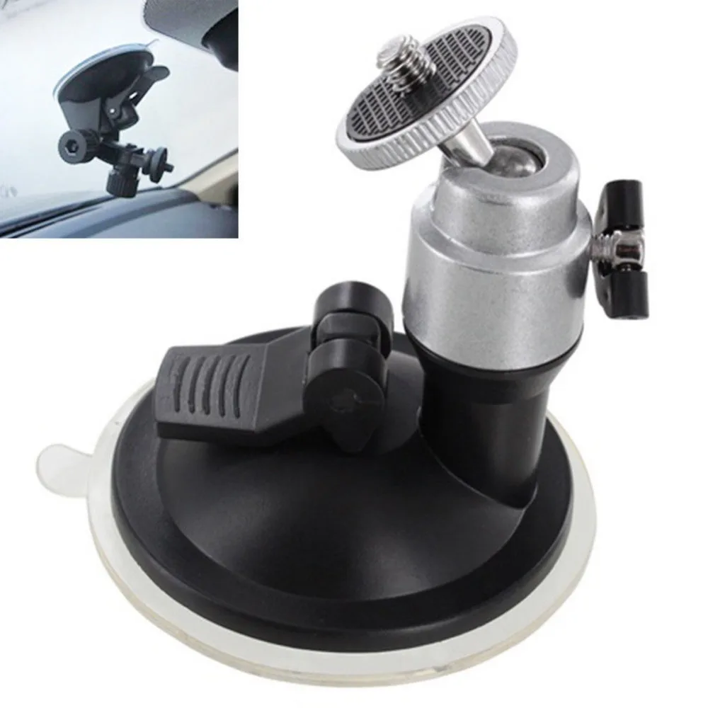 Car Flexible Windshield Suction Cup Mount Holder Vehicle Window Mounted Rack 1/4