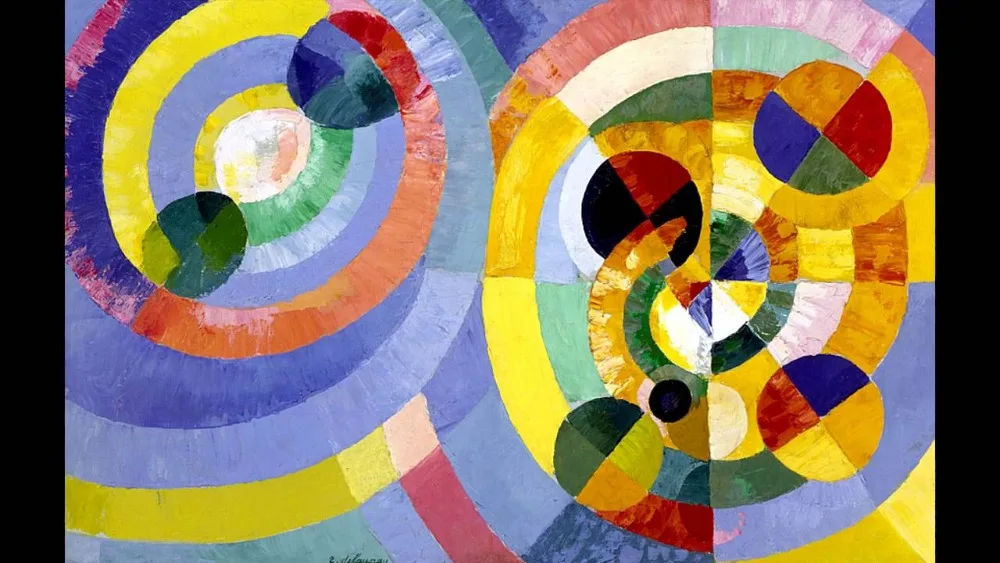 

High quality Oil painting Canvas Reproductions Circular Forms (1930) by Robert Delaunay hand painted