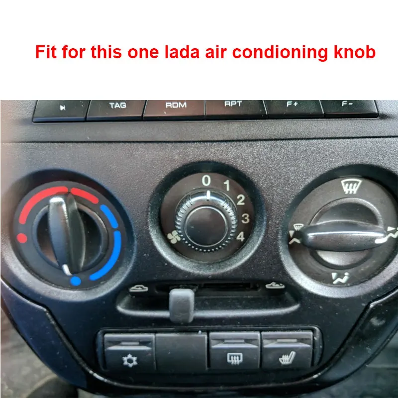 Car Air Conditioning Knob AC Knob Heat Control Switch Button Knob For Lada Granta Car Accessories