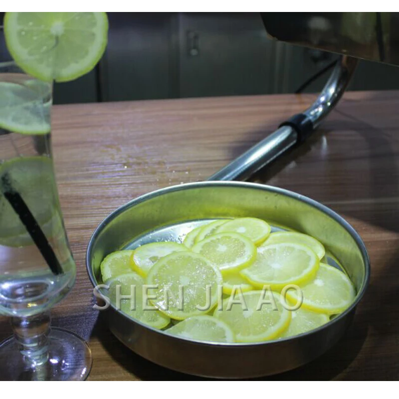 قطاعة كهربائية تجارية تقطيع الليمون الفاكهة يام الفجل الملفوف قطع تمزيقه البطاطس سلطة فواكه سمك القاطع قابل للتعديل 220 فولت