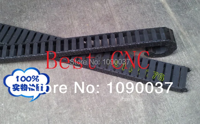 

Free Shipping 1pc 18X25mm Open Drag Chain - Cable Carrier 18*25mm 1000mm plastic cable chain with End Connectors