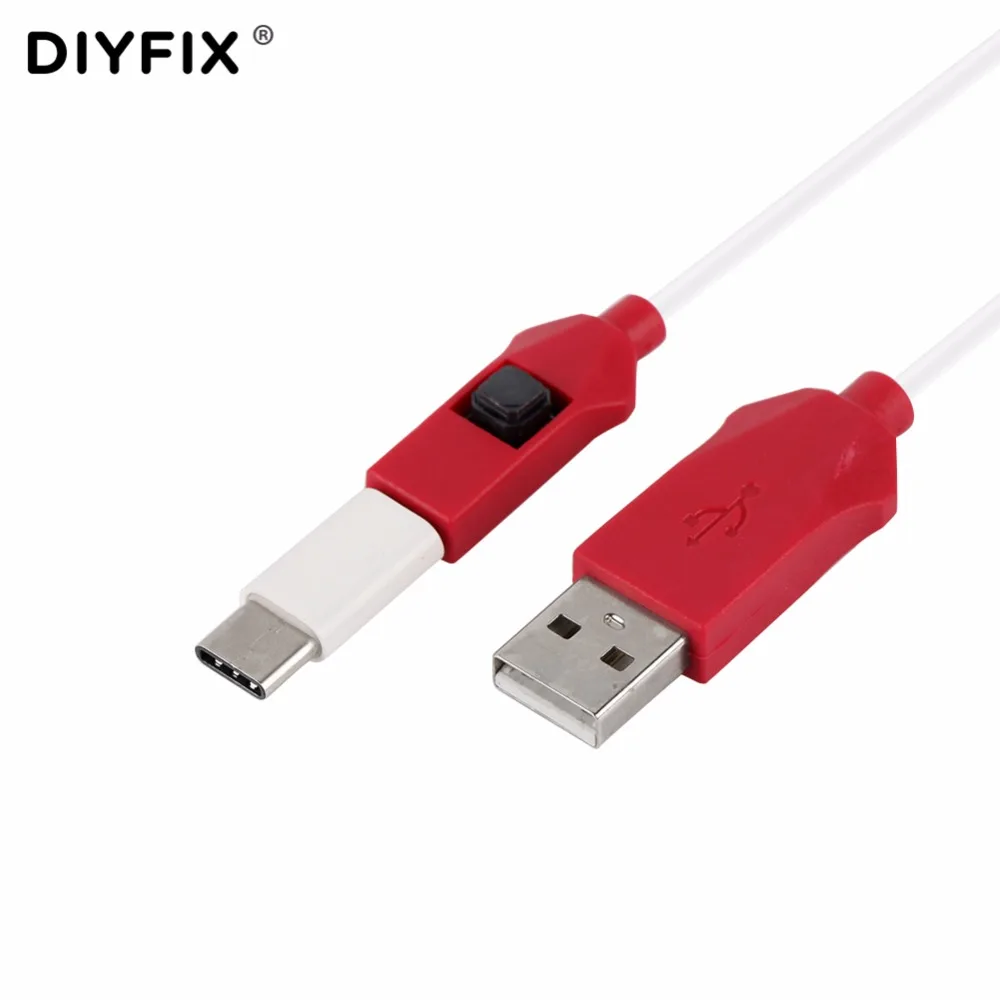 DIYFIX Profondo Flash Cavo Strumento di Riparazione per xiaomi Redmi Telefono Porta Aperta 9008 Supporta BL Serrature EDL Cavo con il Tipo di C Adattatore