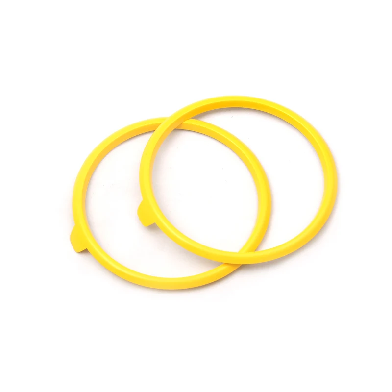 4pcs Green Red Yellow Air Condition Vent Outlet Ring Replacement Cover Trim for Audi A3 2013-2017 & S3 2013-2016