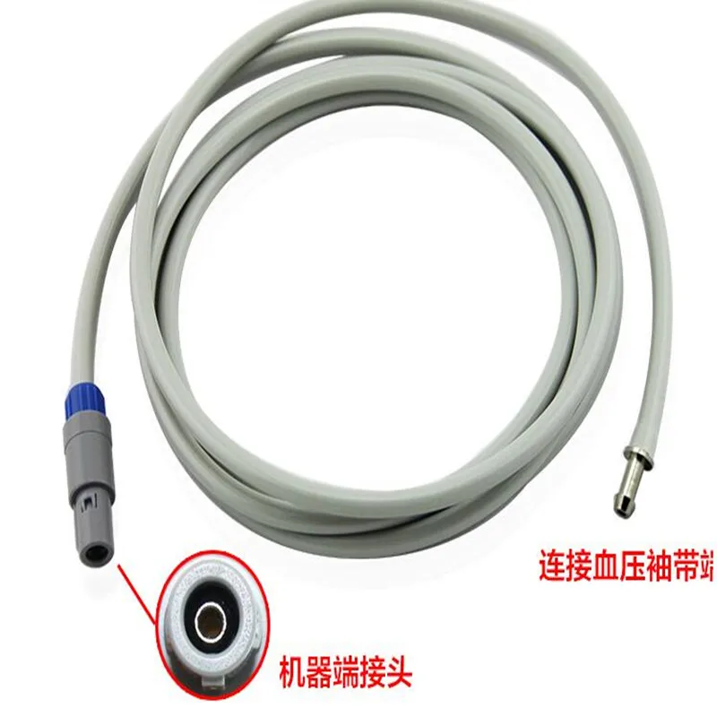 Free Shipping NIBP Extension Tube NIBP Hose Tube for Creative Monitor,NIBP Cuff Connector TPU