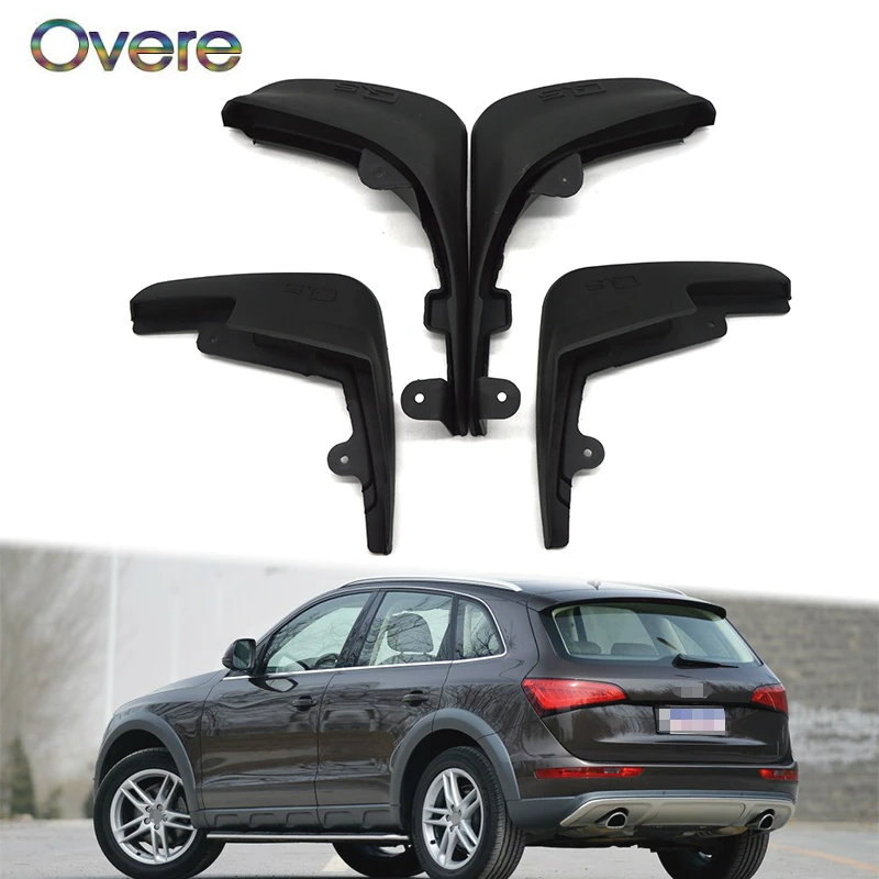 

OVERE Car Front Rear Mudguards For Audi Q5 2009 2010 2011 2012 2013 2014 2015 Mudflaps Accessories Splash Guard Car-styling