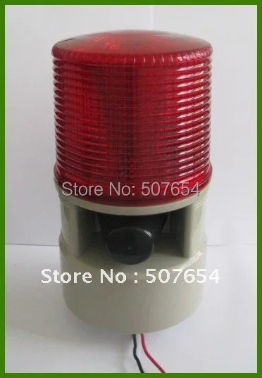 

DC24V 10W Led warning beacon light emergency lights +10W alarm speaker horn,waterproof,mount by bolt,waterproof