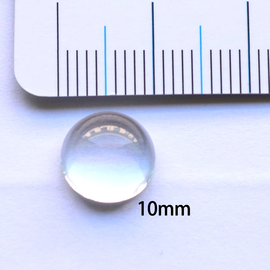 8-50mm Transparent Round Flatback Glass Cabochon Clear Crystal Half Sphere Ball Cabochon Cameo For Diy Jewelry Making Supplies