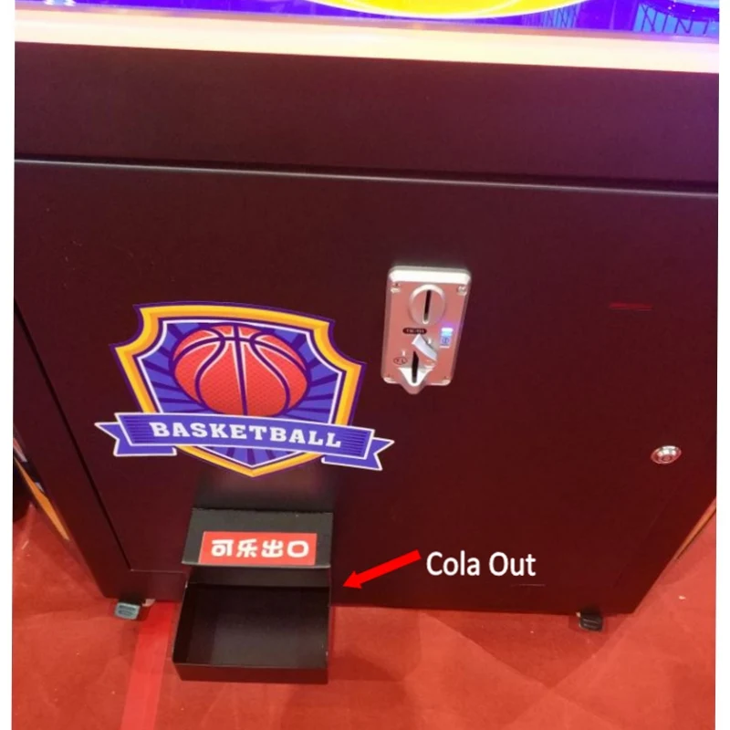 With Function Cola Out Coin Operated Tickets Redemption Games Street Basketball Arcade Game Machine For Teenagers Adults