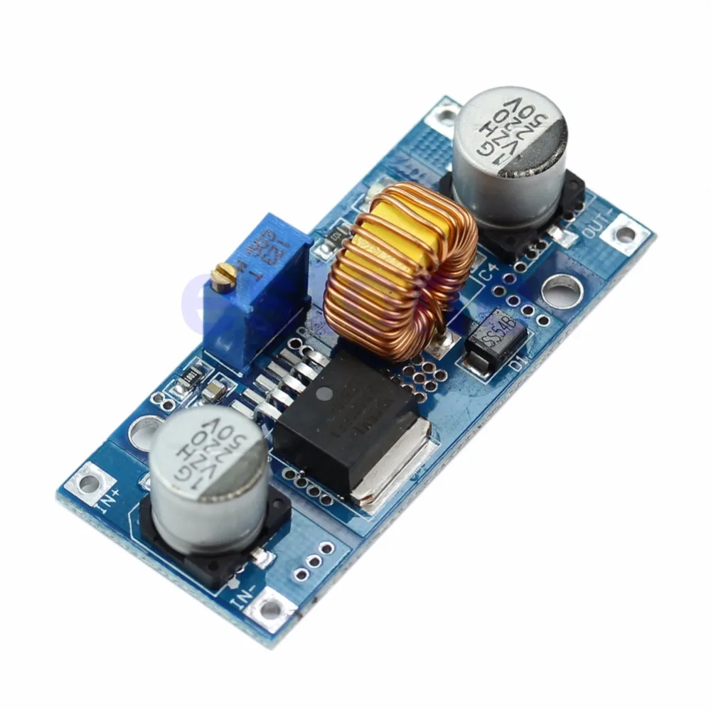 DC to DC  4V-38V to 1.25V-36V 5A MAX Step Down Power Supply Buck Module 24V 12V 9V 5V