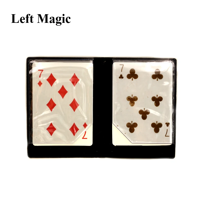 Optical Wallet Card Appearing Magic Tricks Wallet Melting With Magnet Card Street Stage Close Up Magic Illusion Mentalism Access