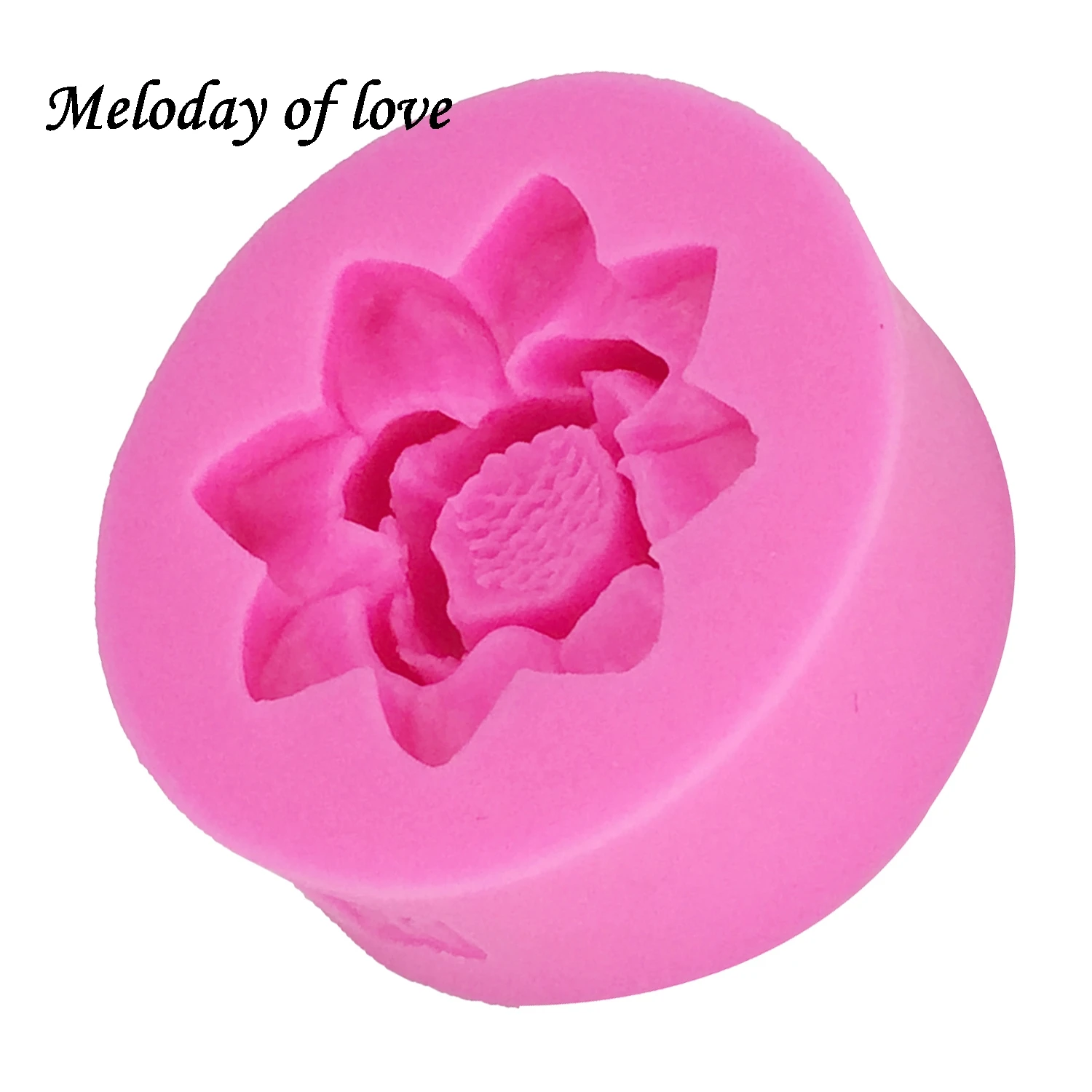 3D Flowers chocolate wedding cake decorating tools DIY fondant silicone mold Resin Clay Soap Mold wholesale T0175