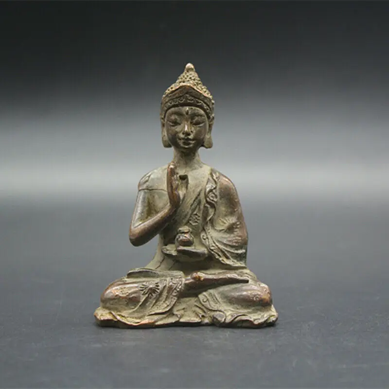 

Chinese Tibet Buddha Bronze statue Buddha of Nepal old copper statue