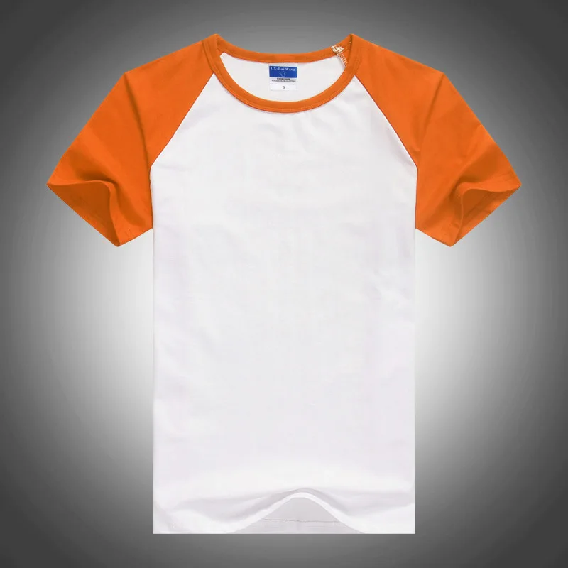 2024 Summer Tee Shrit Men T Shirt Round Collar Cotton Mens Casual Slim Fit Raglan Short Sleeve T-Shirts Tops