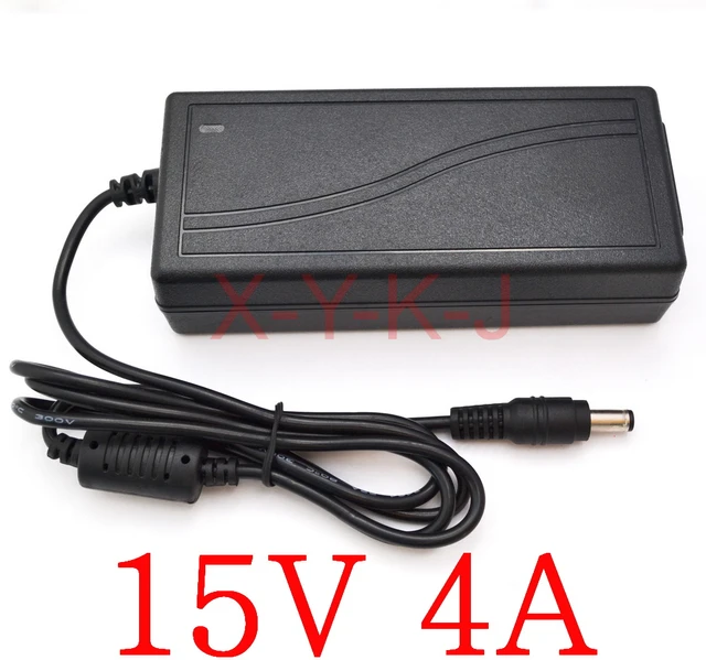 1PCS High quality IC solutions AC 100V-240V DC 15V 4A Switch power supply,  60W LED adapter, DC 5.5mm*2.1-2.5mm - AliExpress