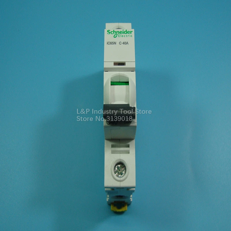 100% New Original Acti9 Type C Schneider IC65N 1P C40A A9F18140 Vacuum Mini Circuit Breaker MCB Good Quality