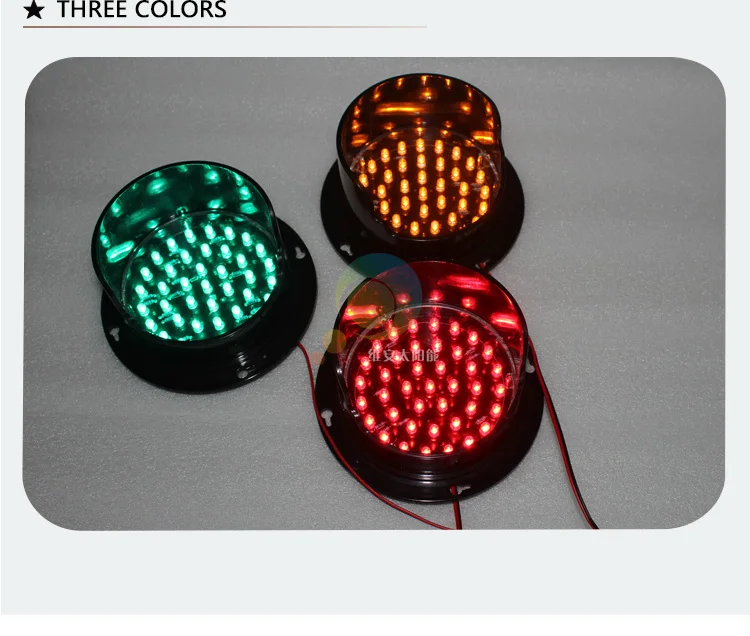 ミニled信号機,100mm,dc12vまたはdc24v,高品質,防水,交換用 - AliExpress