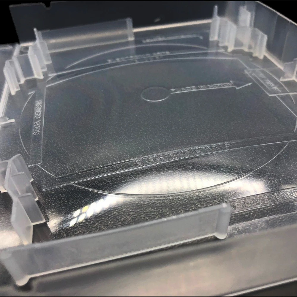 100 pcs Transparent Clear Box Protector Card cartridge CD DVD case for N-64 /S-N-E-S Game card Storage box for Sega Genesis MD