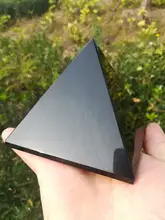 Black Obsidian Healing Pyramid 4-10cm #2