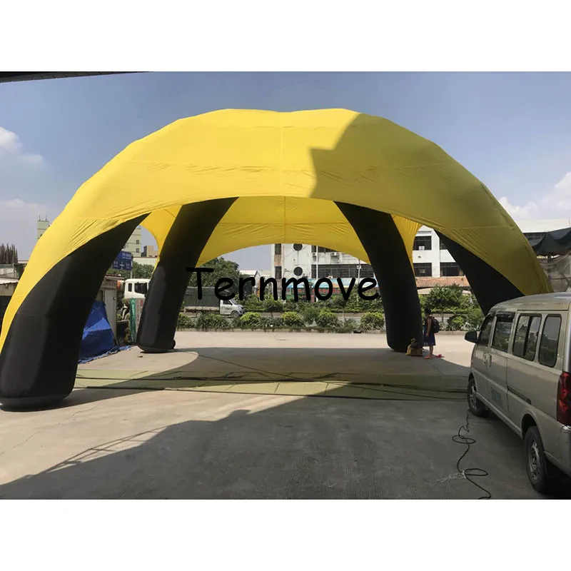 10m diameter Inflatable sunbelt tent,Gazebo Tent,cheap Penumatic Inflatable Tents,multicolor cover cloth inflatable party tents