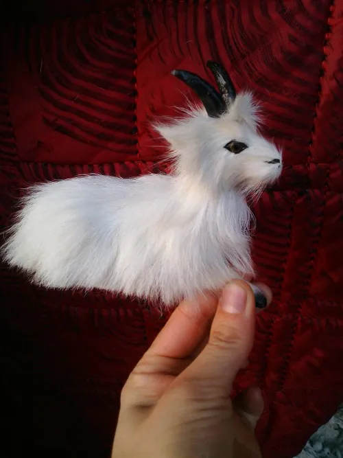 simulation sheep toy lifelike 10x12cm prone sheep model ,prop,car decoration gift t294