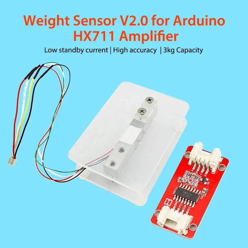 Elecrow 2pcs New Updated Weight Sensor V2.0 тензодатчик DIY Electronic Scales Weight Sensor for Arduino HX711 Load Cell Modules