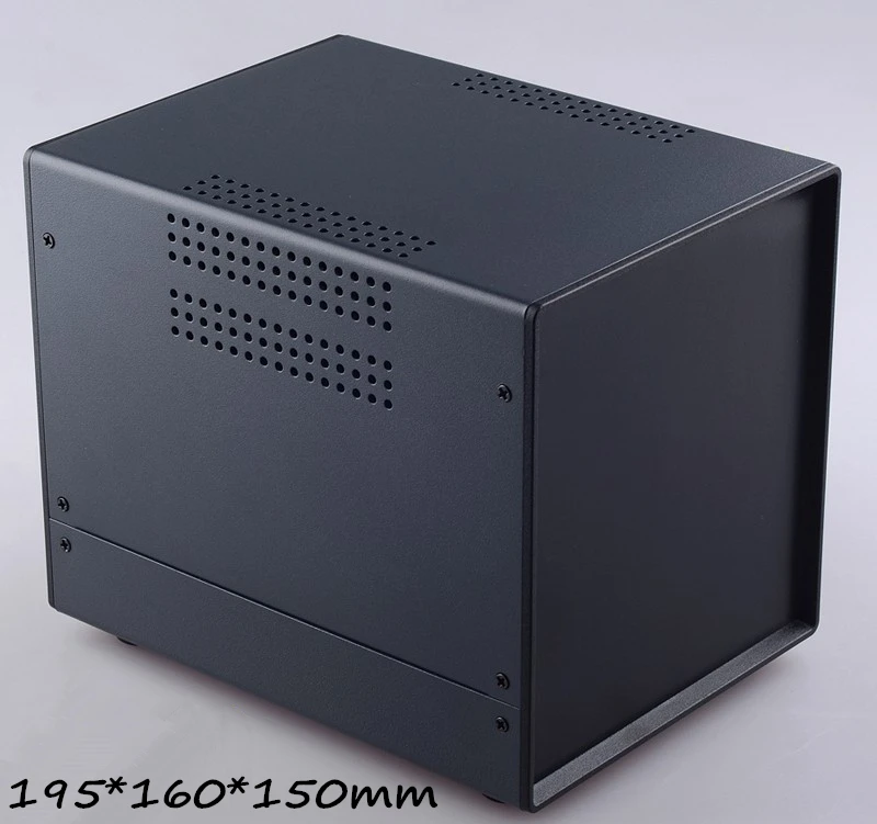 195*160*150mm iron enclosure Metal electronic project box Housing diy junction case profiles suppliers instrument enclosure