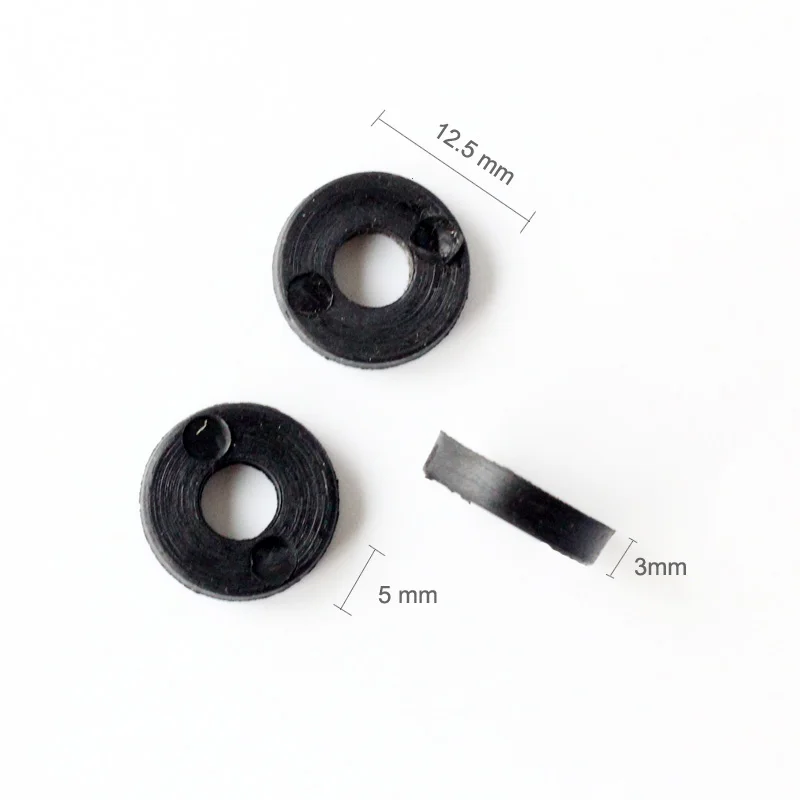 Imagem -02 - Rubber Washer Belt Clip Kydex Bainha Holster Washer Hand Tool Parts 100 Pcs