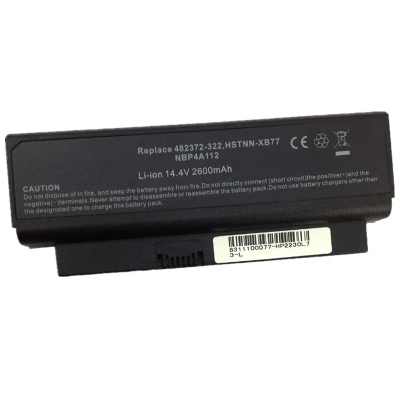 7XINbox 14.4V Battery For HP Compaq CQ20 2230s 2230b CQ20-100 HSTNN-XB77 HSTNN-OB84 HSTNN-DB77 HSTNN-I53C NBP4A112 HSTNN-XB84