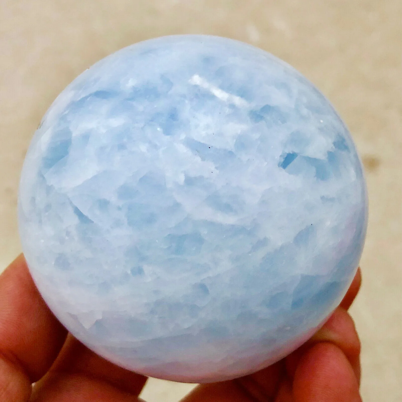 blue celestite crystal sphere reiki healing natural stone and minerals quartz ball home decoration for sale 1pcs