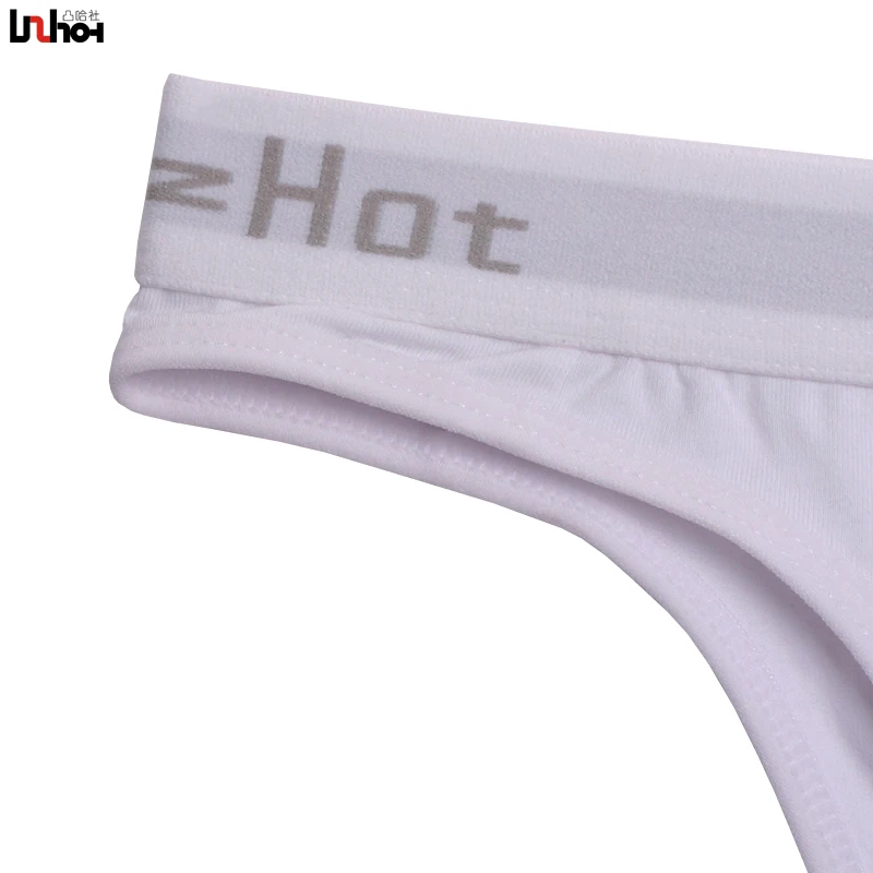 UzHot breathable U convex bag narrow hips bright cotton men\'s briefs underwear DAN13013A