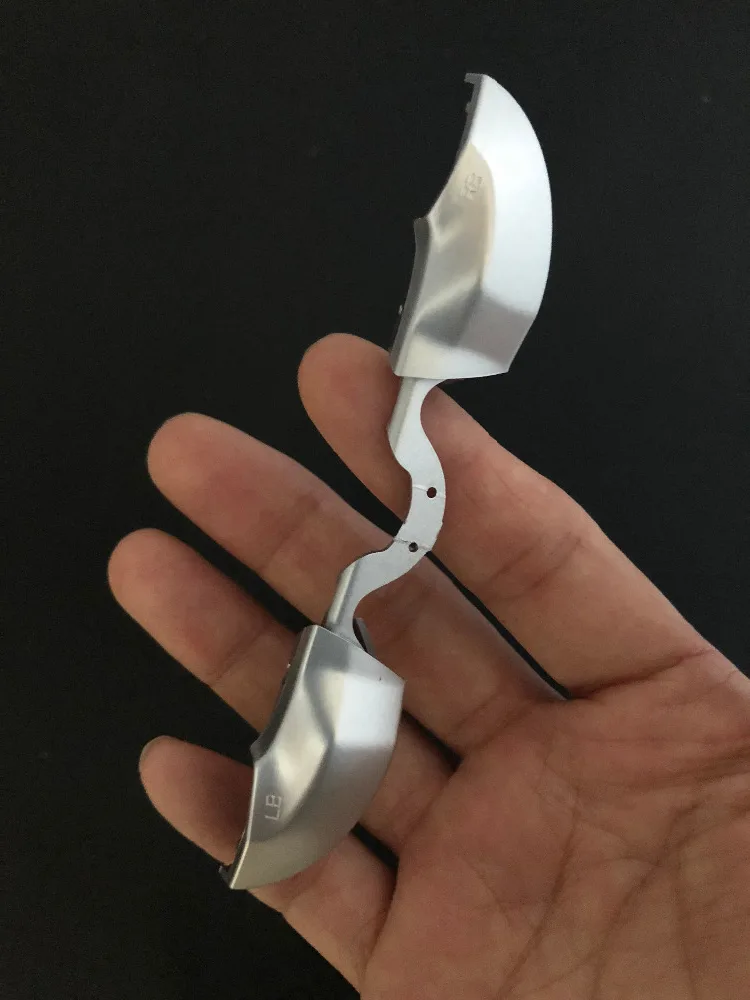 5PCS Silver New Version LB RB Bumpers Button For Microsoft Xbox One Controller w/ 3.5mm Jack Port for X Box One Elite Controller