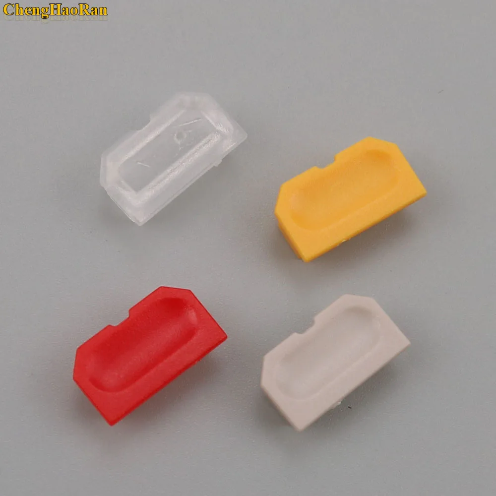 ChengHaoRan 1 piece Multicolor Dust Cover For Game Boy GB game Console Shell Dust Plug Plastic Button For DMG 001