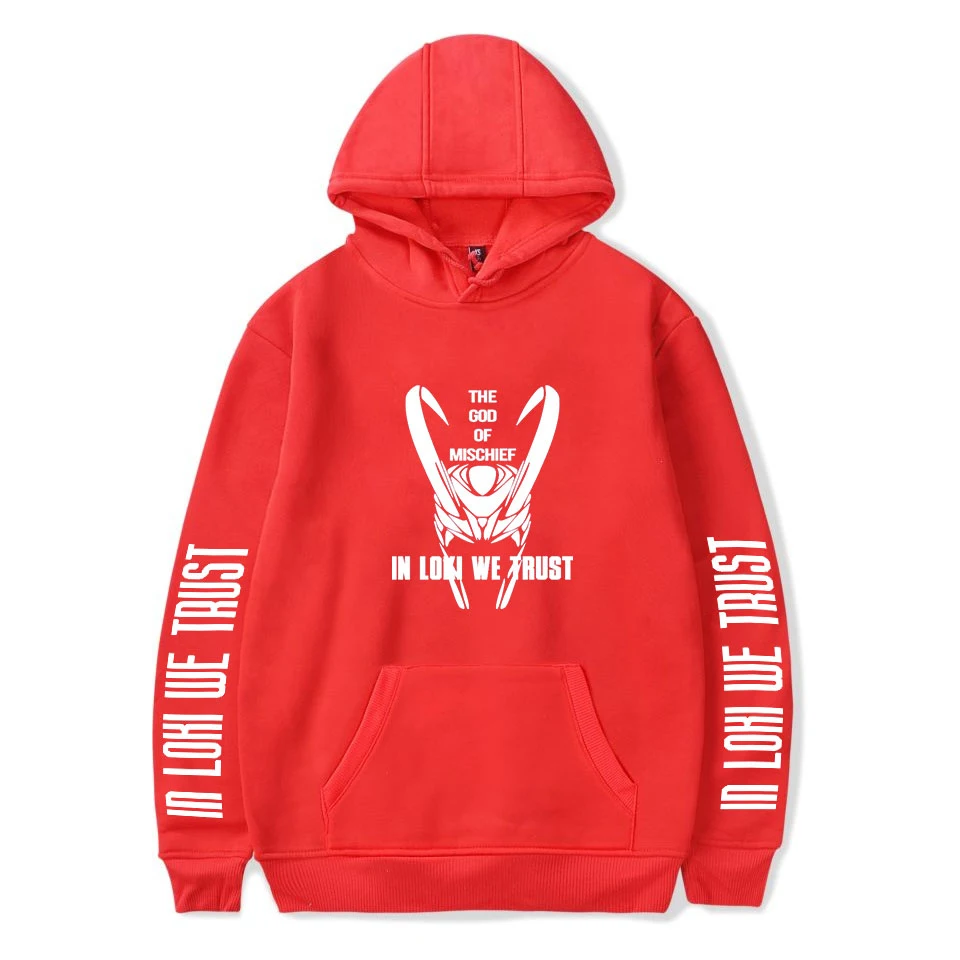 2022 Hot Sale Loki Hoodies Men/Women Autumn Winter Fashion Casual Hip Hop Hoodie Print Loki Pullover Hooded Sweatshirt