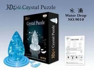 DIY   toys, novelty toys, 3D Crystal Puzzle (pyramid) Educational toy