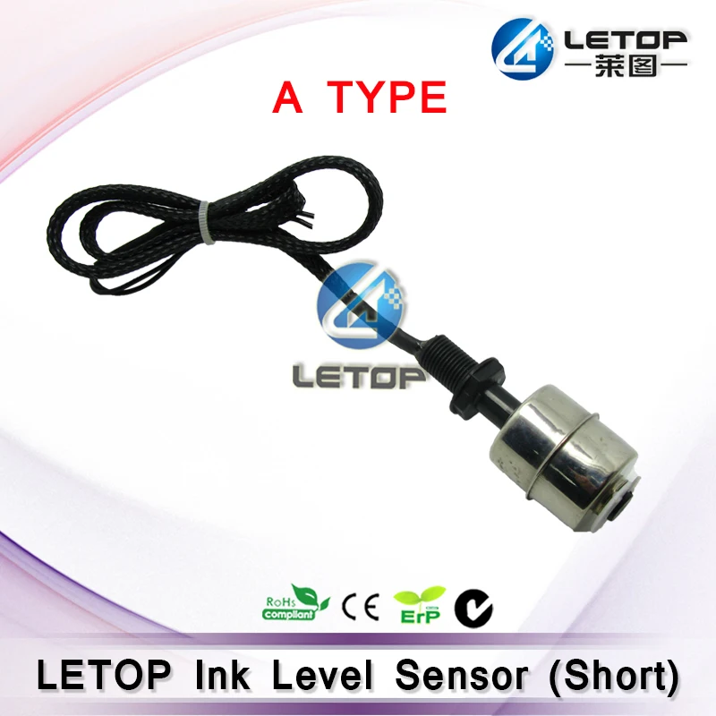 LETOP 1PCS YSL Liyu Gongzheng Infiniti Large Format Inkjet Printers Stainless Steel Ink Level Sensor