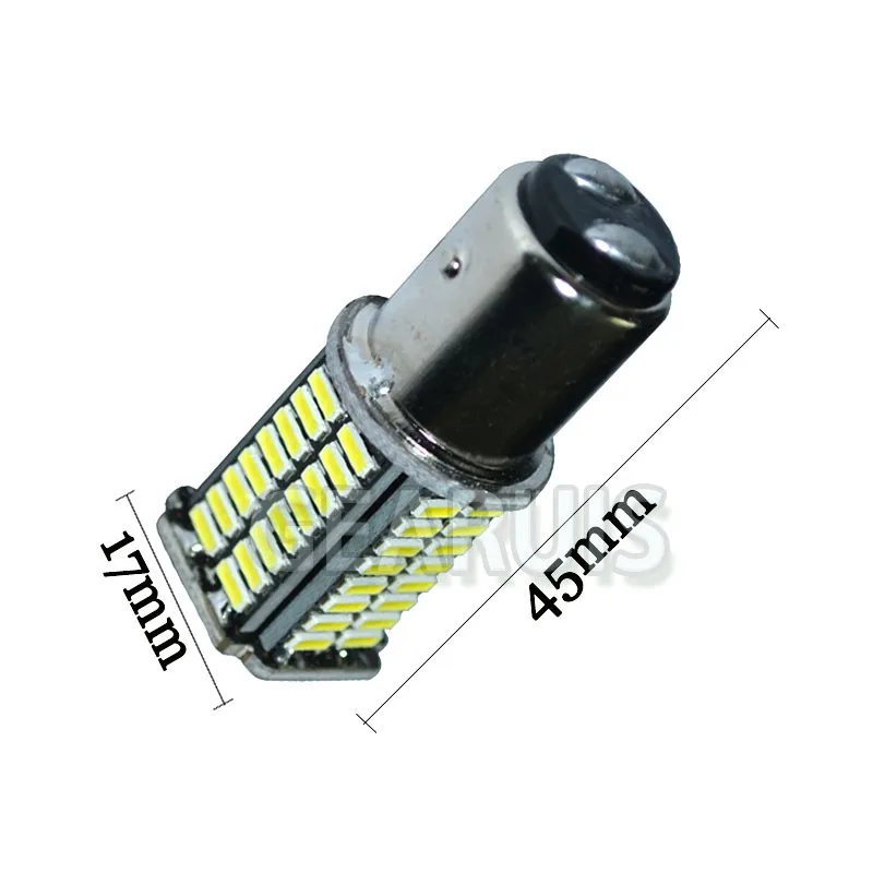 10pcs High lumen 1157 bay15d P21W 1156 ba15s 76 SMD 4014 LED 280MA Auto Turn signal reverse Light lamp White 6000K 12V to 24V