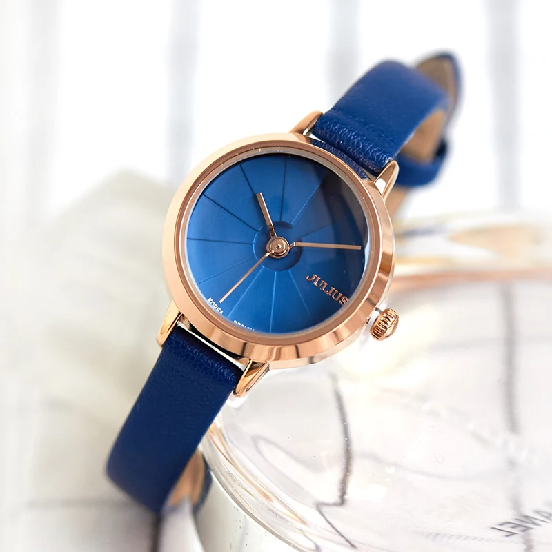 Women\'s Creative Stairs Design Slim Watch Julius Female Elegant Fashion Whatch Gift Box Packed Ladies Watch Dropshipping JA-979