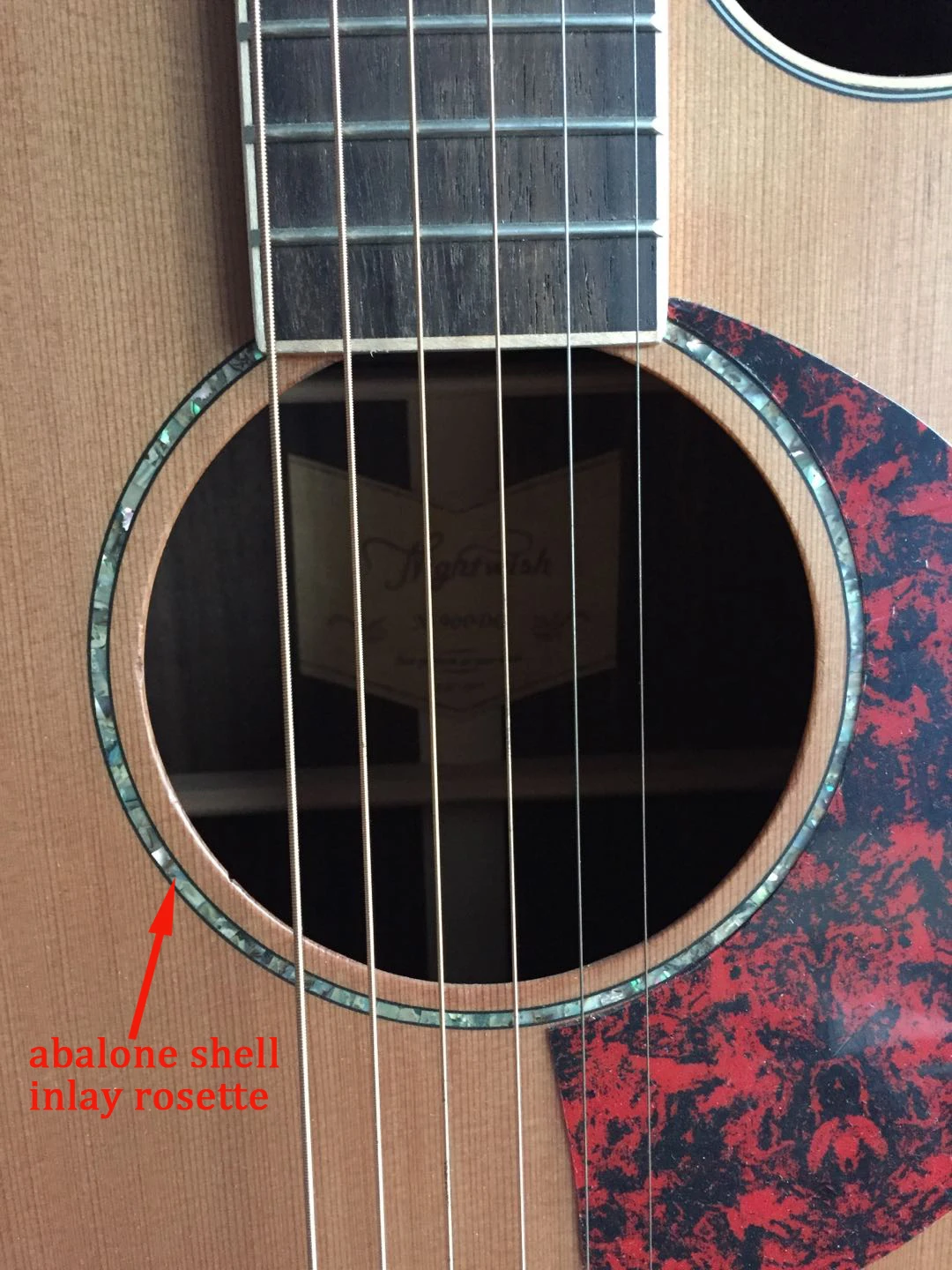 Kaish ukulele rosete paua abalone tiras curvas, dejetor de som, largura 2mm 3mm