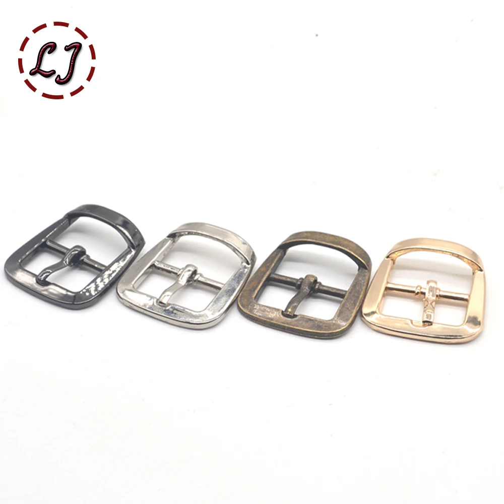 High quality 10pcs/lot 20mm gold silver bronze black Square alloy metal shoes bags Belt Buckles DIY sew accessory